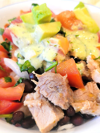 Slow Cooker Pork Verde Bowls