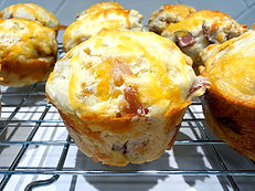 Ham and Cheese Muffins