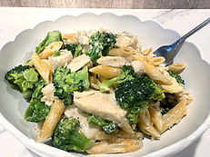 Instant Pot Creamy Broccoli Chicken Pasta