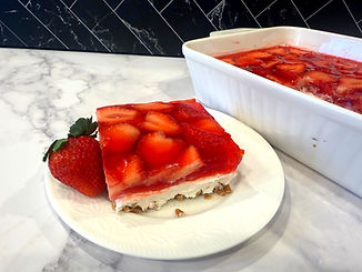 Strawberry Pretzel Salad