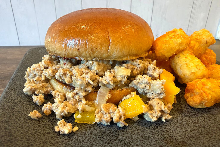 Philly Cheesesteak Sloppy Joes