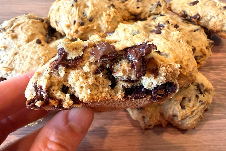 Grandma’s Chocolate Chip Applesauce Cookies