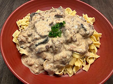 Slow Cooker Beef Stroganoff