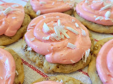 Crumbl Copycat Strawberry Cake Cookies