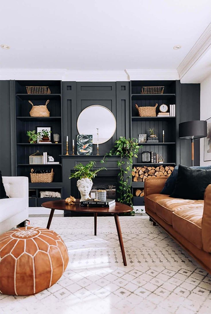 Bold Monochromatic Wall Color