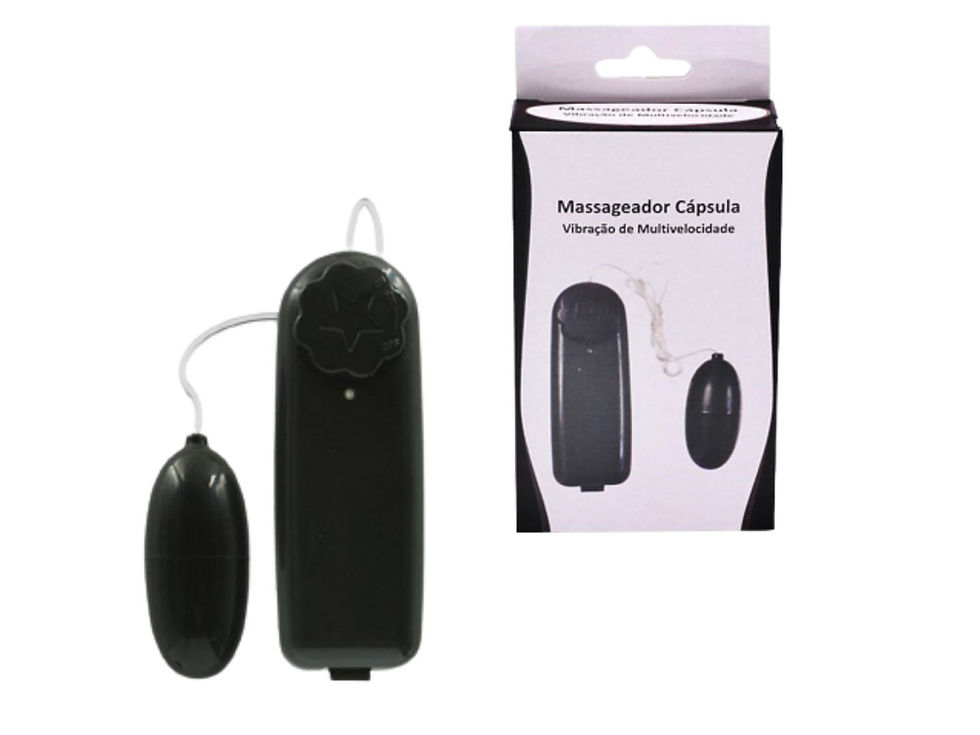 Cápsula Vibratória Bullet - Importado