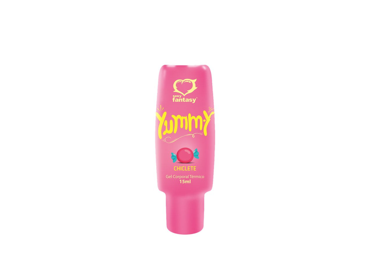 Gel Térmico Comestível para Sexo Oral Yummy CHICLETE 15 ml - Sexy Fant