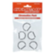 Cympad Chromatics Cymbal Pads 5pk WHITE 40/15mm