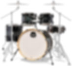 Mapex Armory 22'' Rock Fusion 5pc Shell Pack, Black Onyx Burst