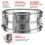 Thumbnail: Pearl 14" x 6.5" Duoluxe Snare Drum - Info
