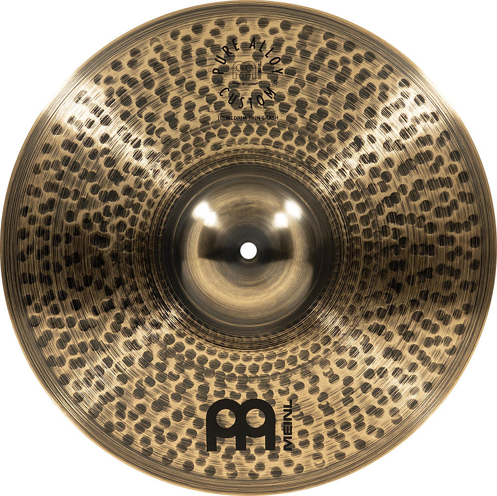 Thumbnail: Meinl 16" Pure Alloy Crash Cymbal -  Front
