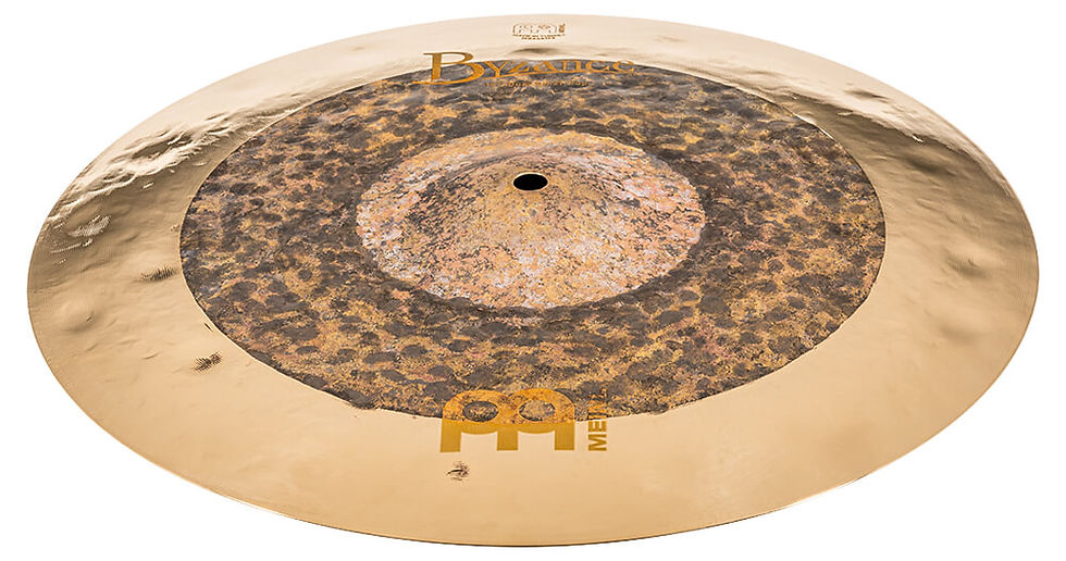 Meinl 15" Byzance Dual HiHat Cymbals