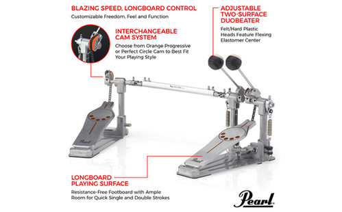 Pearl P-932 Demonator Double Pedal | Nicko's Drum One