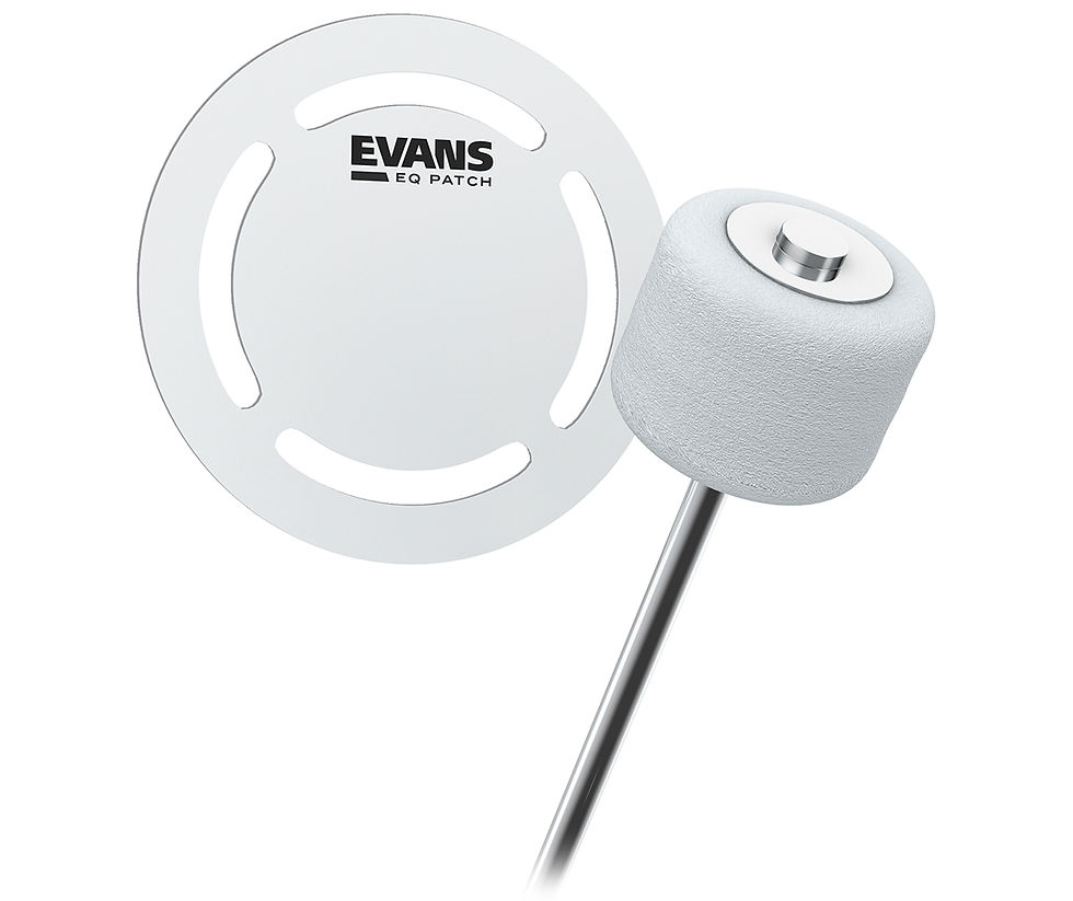 Thumbnail: Evans Single EQ Aramid Fiber Bass Drum Beater Patch