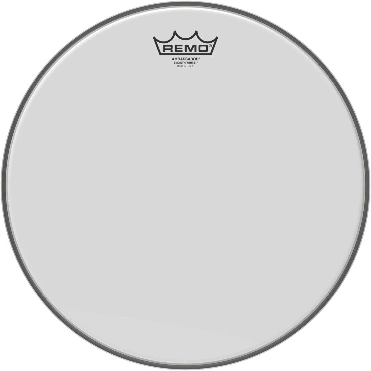 Remo 14" Smooth White Ambassador