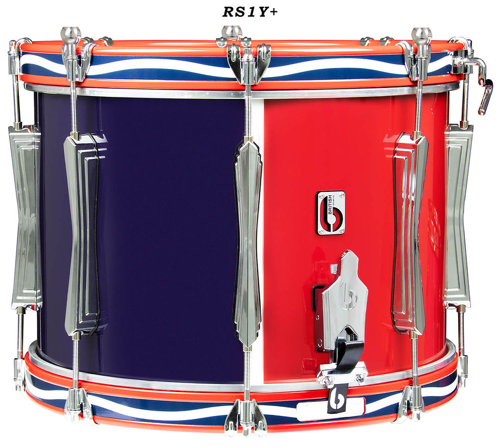 Thumbnail: British Drum Company Regimental Series RS1Y+ Marching Snare Drum