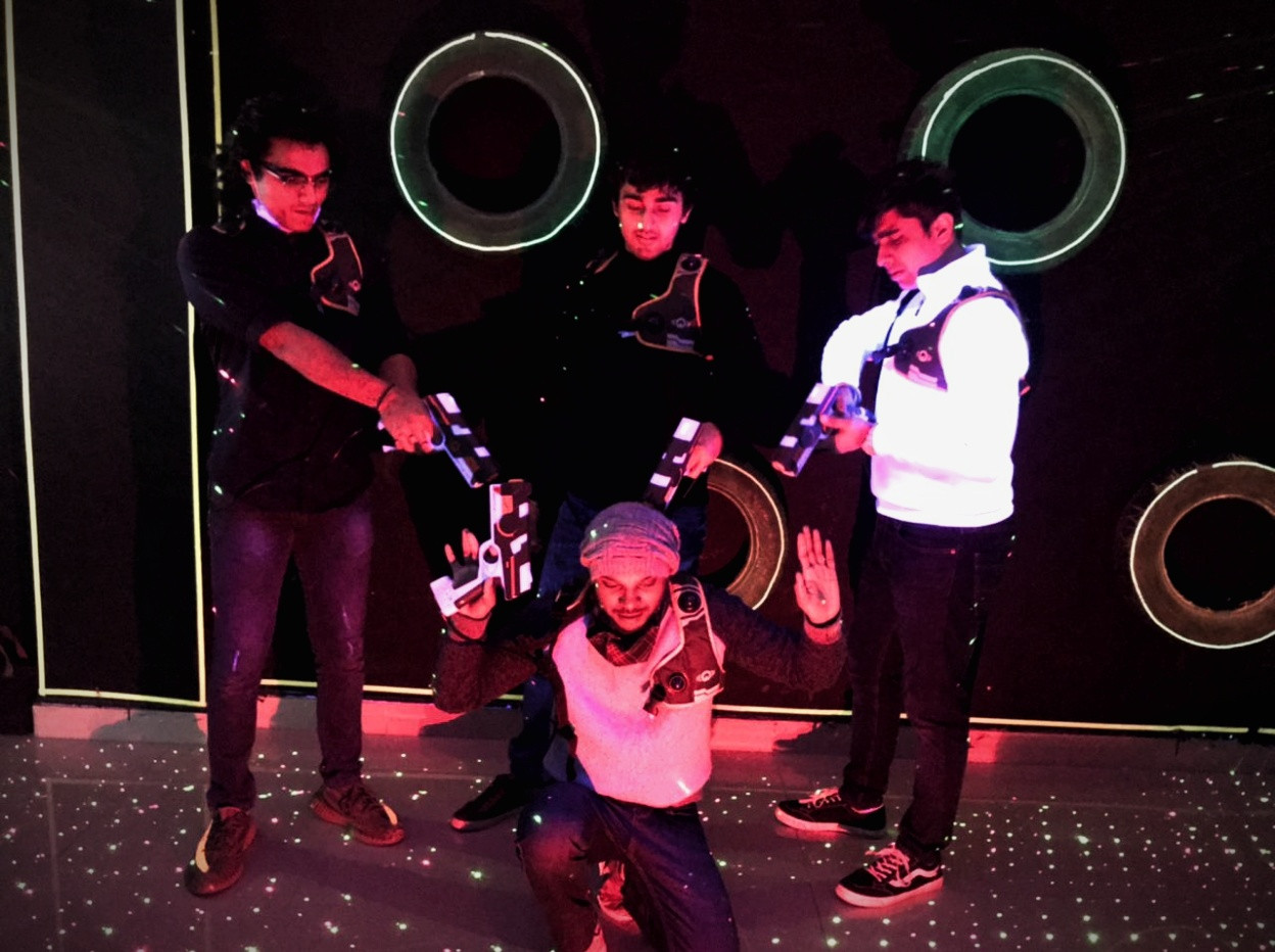 Laser Tag in Delhi Hauz Khas Village Lazer Crazer India