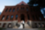 Old Orange County Courthouse Bride and Groom Portrait