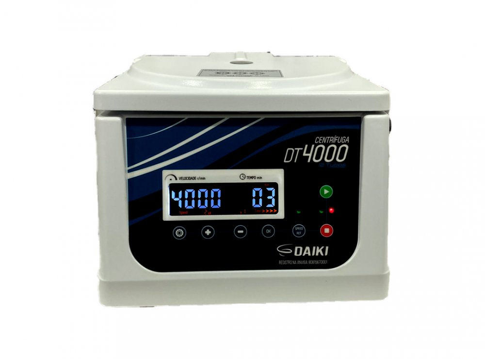 Centrífuga Digital até 4000rpm, LCD,12x10mL