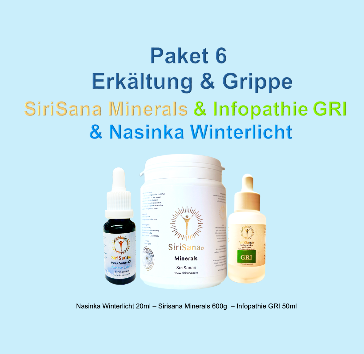 Paket 6 Erkältung & Grippe