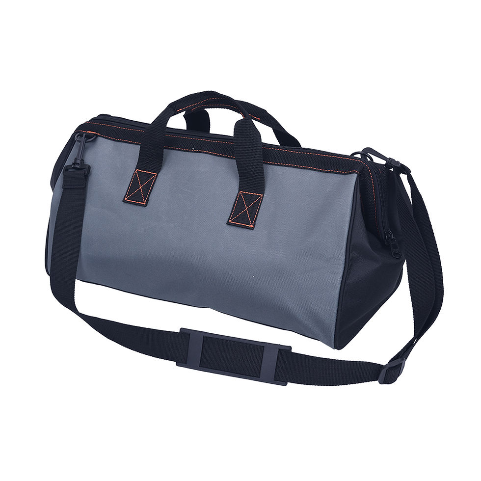 Thumbnail: MEIJIA Portable Waterproof Tool Bag, Wide Mouth Open, Multi Inside Pockets for T