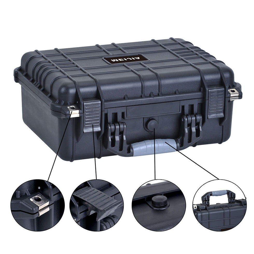 Thumbnail: MEIJIA Portable All Weather Waterproof Camera Case ,15.98x12.99x6.85inches