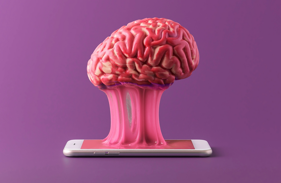 Brain rot é a degradação mental causada pelo consumo excessivo de conteúdos superficiais nas redes sociais.