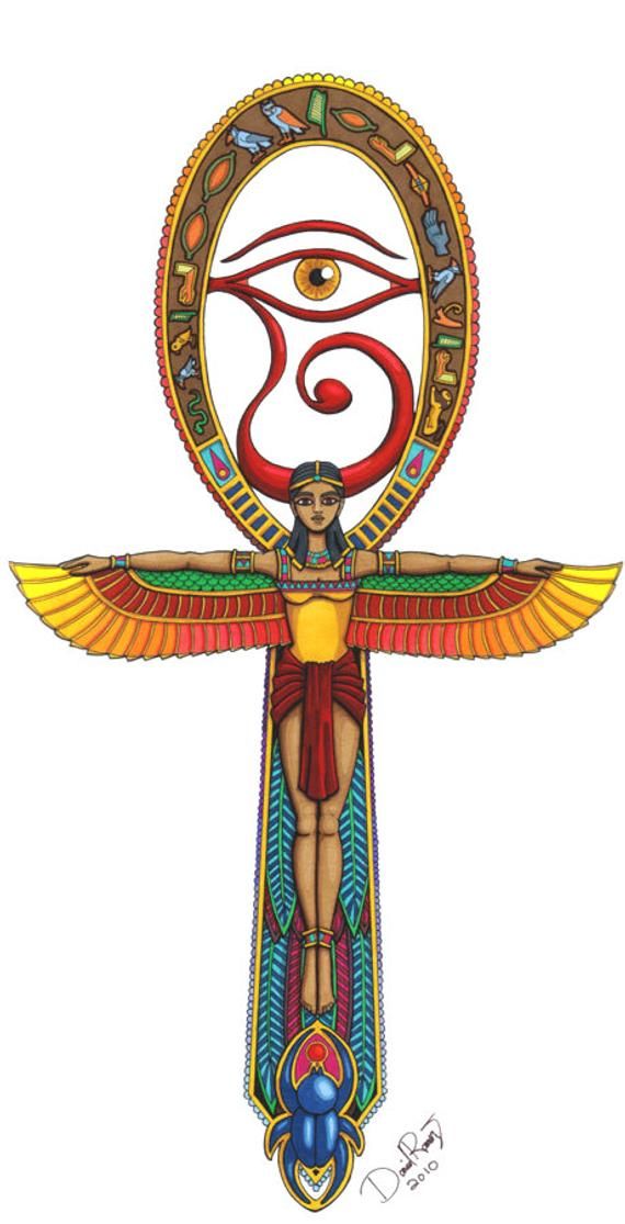 Ankh 11_ x 17_ Print