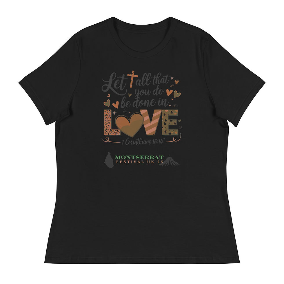 Thumbnail: Women's 1 cor 16:14 Relaxed T-Shirt