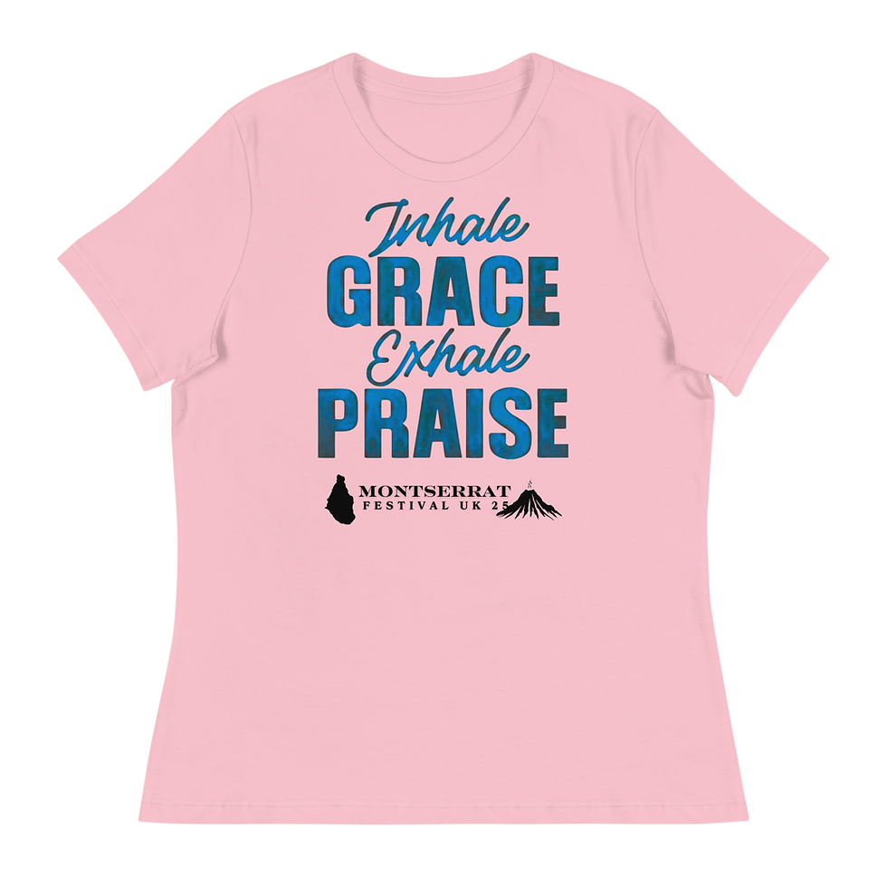 Thumbnail: Women's inhale grace Relaxed T-Shirt copy