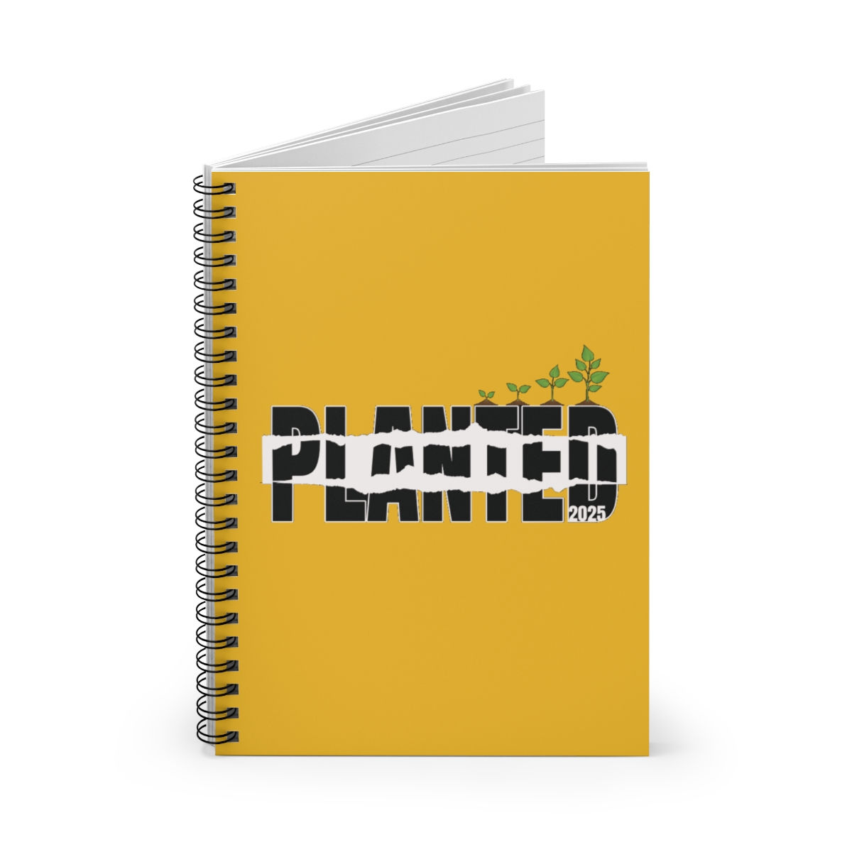 Planted Ruled Notebook