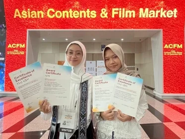 Dua Siswi SMAMDA Raih Apresiasi Best Fresh Voice and Changemaker Pitch di CineLink Youth 2025 Korea Selatan