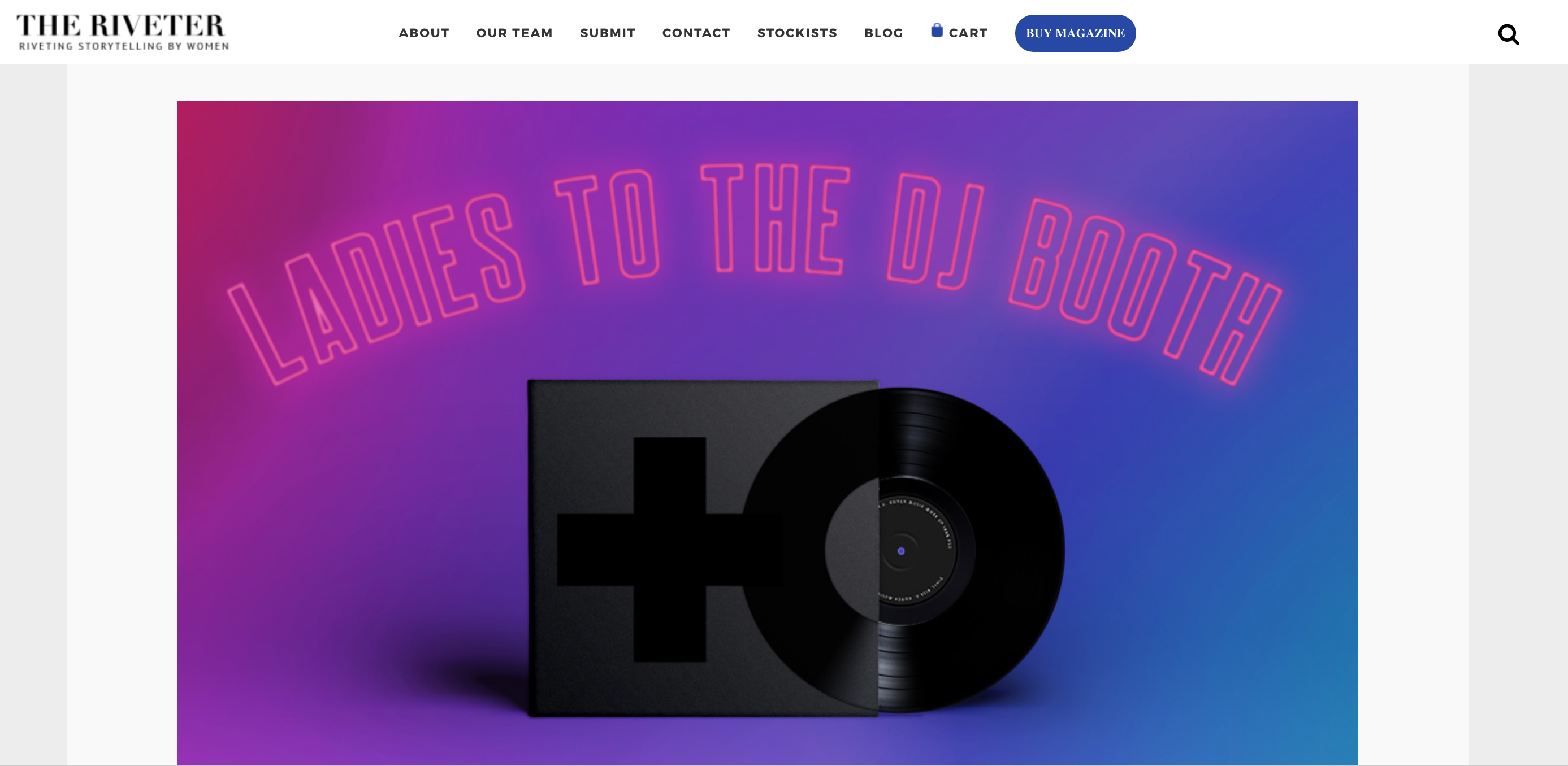 DJ Miss Brit-Riveter Magazine 2017