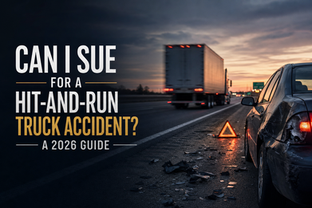 Can I Sue for a Hit-and-Run Truck Accident? A 2026 Guide