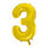 Miniatura: 3 Number Helium Balloon