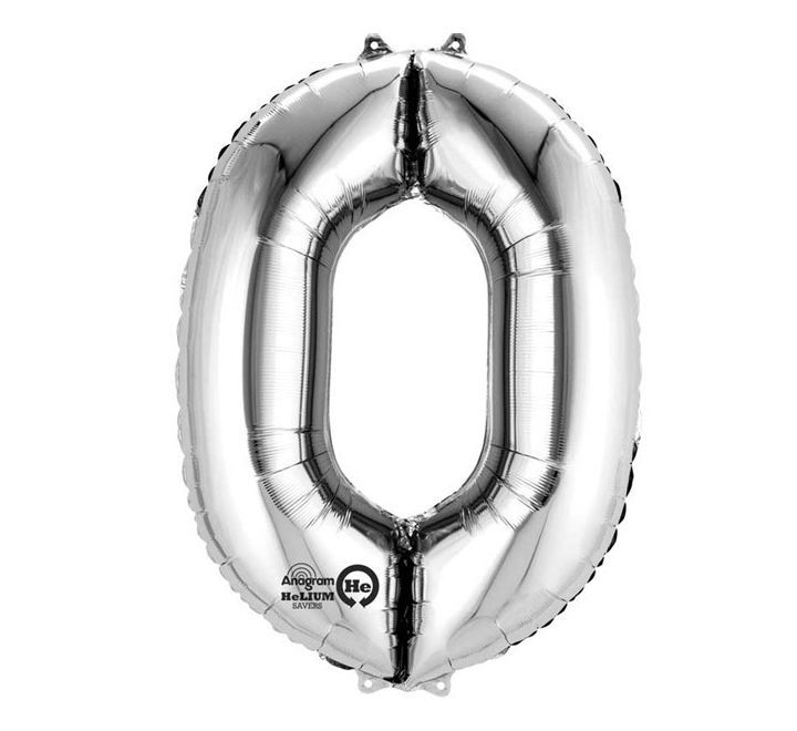 縮圖：0 Number Helium Balloon