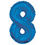 Miniatura: 8 Number Helium Balloon