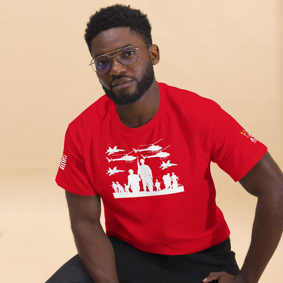 Thumbnail: Military Men Unisex classic tee