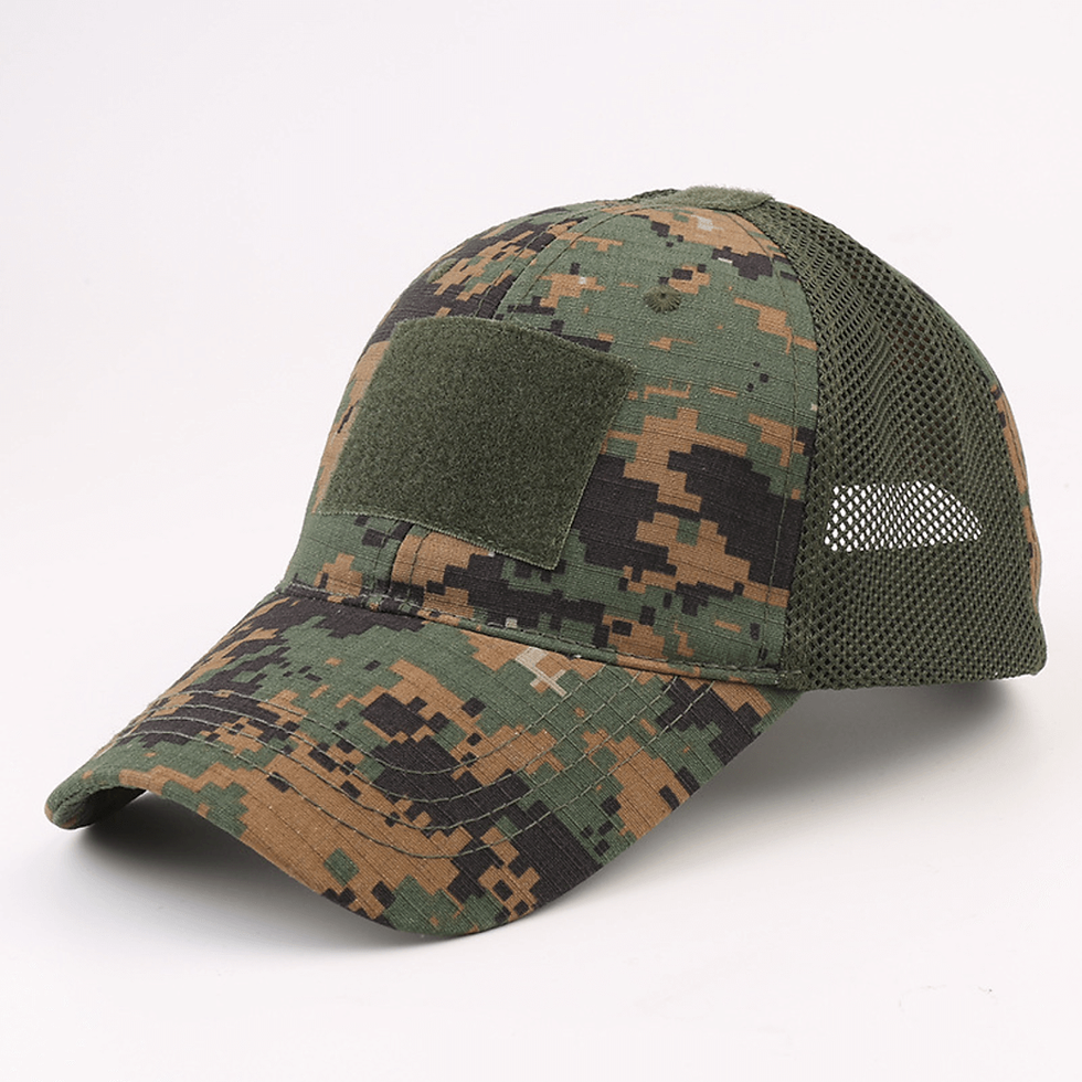 Thumbnail: Tactical-Style Patch Hat with Adjustable Strap