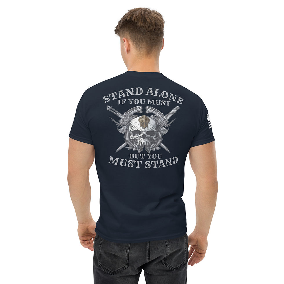 Thumbnail: Stand Alone If You Must but You Must Stand