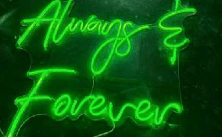 Sapphire Sky Events - Event Rentals - GRAND NEON SIGN - "ALWAYS & FOREVER"
