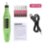 Thumbnail: LULAA Electric Nail Drill Machine Set Pedicure Grinding Equipment Mill for