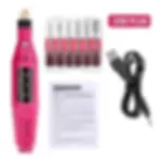 Thumbnail: LULAA Electric Nail Drill Machine Set Pedicure Grinding Equipment Mill for