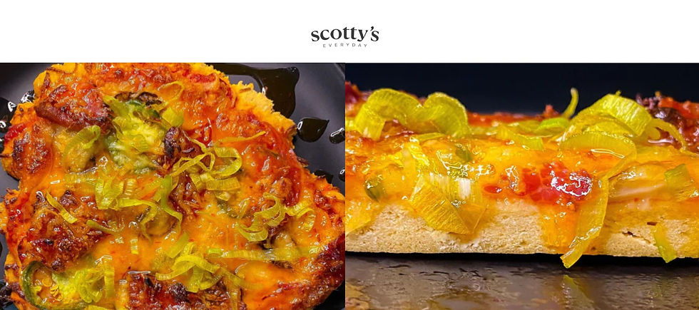 Keto Spicy Honey Pizza