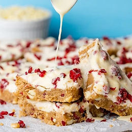 Keto Cranberry Bliss Bar Copycat