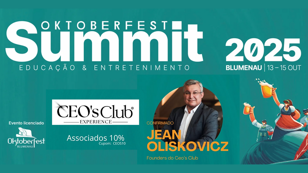 OktoberFest SUMMIT com 10% de Desconto para Membros do CEOsClub