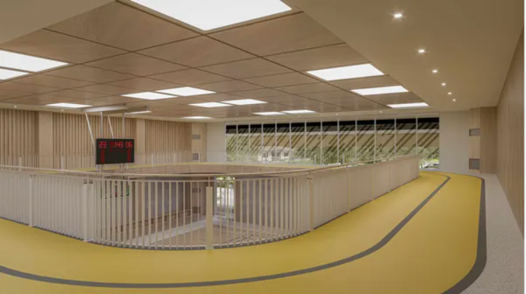 INDOOR RUNNING TRACK