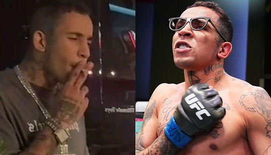 ufc fighter who smokes cigarettes Carlos Prates: The Smoking Enigma Preparing for UFC Kansas City