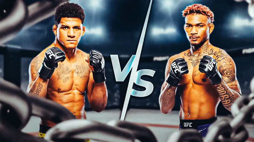 Michael Morales Knocks Out Gilbert Burns