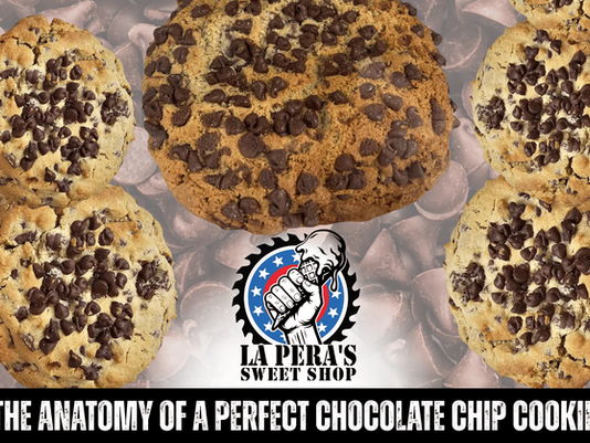 a perfect chocolate chip cookie